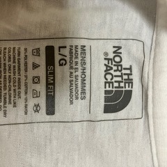 ノースフェイス 白Tシャツ 新品未使用の画像