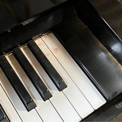A2512-628 YAMAHA アップライトピアノ U1F 年式不明 動作確認済み 中古 イス付きの画像