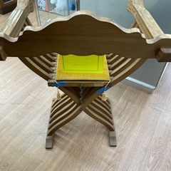 ☆ドリーム荒牧店☆ジモティー割引有☆【クリーニング済】サヴォナローラチェア 現状販売の画像