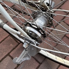 新品サドル/グリップ/ペダルのオートライト仕様タウンサイクル(27㌅)お届け出来ます。の画像