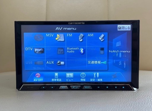 カロッツェリアcarrozzeria AVIC-ZH07 Bluetooth (free perm) 後免の