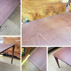 L27　TEAM7 アーム付きチェア ＆ チェア ダイニング３点セットの画像