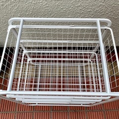 【引取り限定】 IKEA ALGOT イケア アルゴート 収納ラック 4段の画像