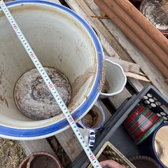 ガーデンアイテム　鉢カバー　大の画像