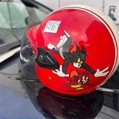 子供用バイクヘルメットの画像