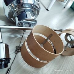 シーリングライト　おしゃれな北欧風　電球付きの画像