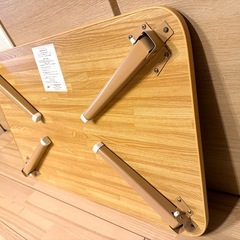 折りたたみローテーブルの画像