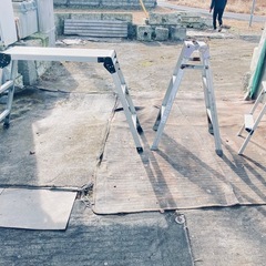 脚立色々有ります。の画像