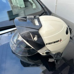 バイク用ヘルメットの画像