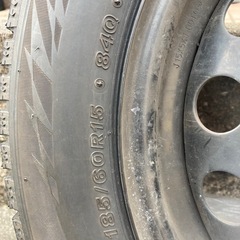 15インチスタッドレスタイヤ４本セットの画像