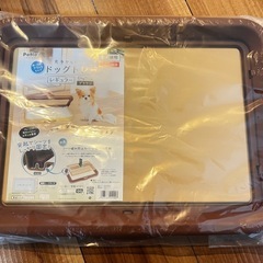 リッチェル　お掃除簡単サークル＆【新品】Petioトイレトレーの画像