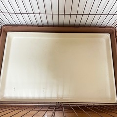 リッチェル　お掃除簡単サークル＆【新品】Petioトイレトレーの画像