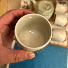 茶器セット急須と湯呑の画像