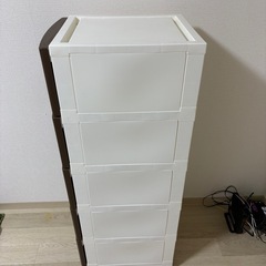 12月26日まで　ニトリ　5段チェストの画像