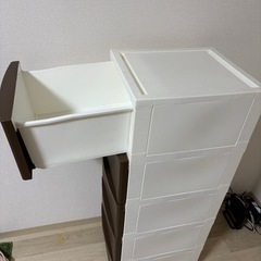 12月26日まで　ニトリ　5段チェストの画像
