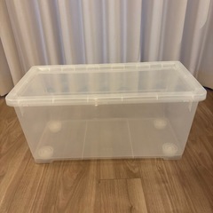 【商談中】キャリコ 収納ケースL 　カインズホームの画像