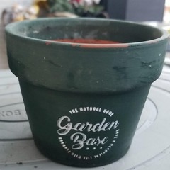 ダイソー　素焼き　鉢　2個セット　中古の画像