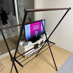 ニトリの洗濯物干しの画像