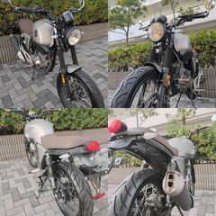 ★ZONTES「Caferacer125」ZT125-V《低走行895km》まだ慣らし運転中★東京/大田区【下取OK】の画像