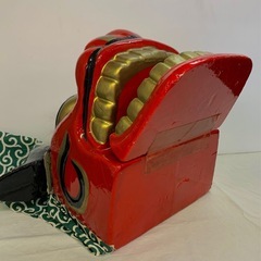 【SOLD OUT】お正月 飾り 獅子頭 獅子舞の画像
