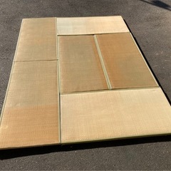 ◆無料0円◆ 古畳 6枚 物置・作業小屋等、ペット、弓道やアーチェリーの的にの画像