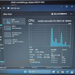 Windows 11ノートパソコンの画像