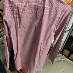 2512-631 ユニクロ メンズシャツ チェック M 未使用の画像