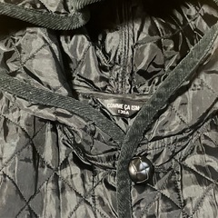 コムサイズム　コート　ジャンパー　黒 130の画像