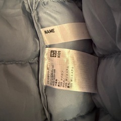 【130cm】ユニクロダウンジャケットの画像