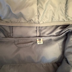 【130cm】ユニクロダウンジャケットの画像