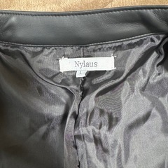 革ジャン 合成皮革 の画像