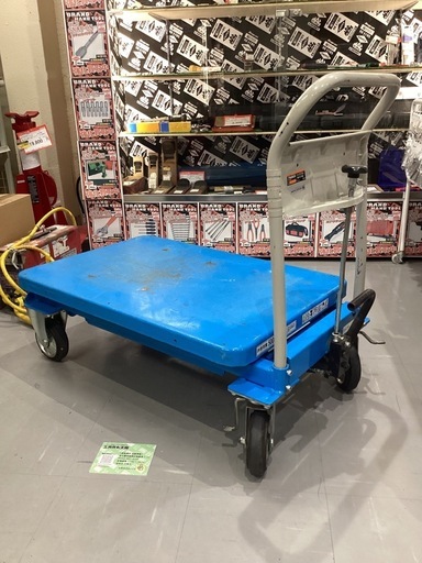 ＴＲＵＳＣＯ　ハンドリフター　５００ｋｇ　６００Ｘ９００　ブルー　4541821 HLFE500B