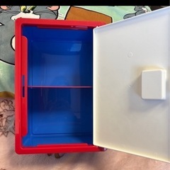 ハローキティ 2段式収納ボックス　ステッカー付きの画像