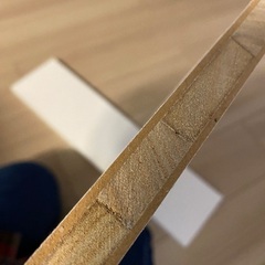 DIY　白い板　２枚の画像