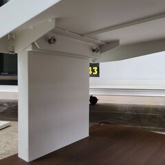 J1969【リユースのサカイ柏店】EQUALS　イコールズ　TV台　WILL　テレビスタンドV2 2020モデル　ロータイプ　ホワイト　クリーニング済み　参考価格17,600円の画像