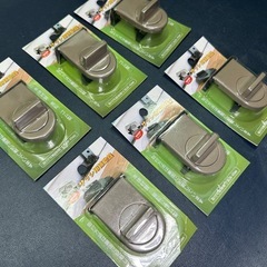 未使用　新品　サッシ用補助　窓ロック　防犯　6個の画像
