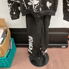 【新品未使用】メンズパーカー上下セット　黒XLの画像