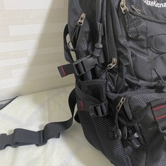 ライトベルト付き　バックパック　リュック　大容量　登山　防災用　アウトドア　キャンプの画像