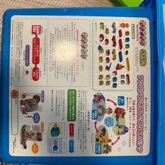 アンパンマン たのしいのりものバケツ　ブロックラボの画像