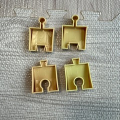 セリア　つながレールAセット　プラレールとブリオイケア等木製レールを連結可能の画像