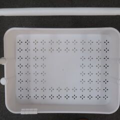 【 直接引取希望 】埼玉県所沢市　オフィス / キッチン / バスルーム、他 完成品 キャスター付収納 2段 サイズ 約 高さ58㎝【中古家具】の画像