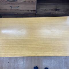 ミドルテーブル 無印良品 110x55x50 ダイニングテーブル 🚚自社配送時💳代引き可🚚(現金、クレジット、スマホ決済対応)の画像