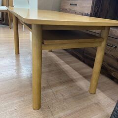 ミドルテーブル 無印良品 110x55x50 ダイニングテーブル 🚚自社配送時💳代引き可🚚(現金、クレジット、スマホ決済対応)の画像
