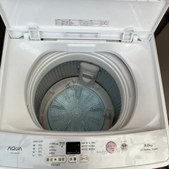 AQUA 洗濯機5kgの画像