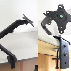 GOPPA モニターアーム 1画面 GP-DPAS1 クランプ式 ディスプレイアーム ゴッパ ☆ 札幌市 北区 屯田 の画像