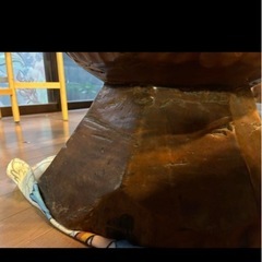 珍品⭐️一刀彫の椅子⭐️の画像