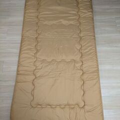 布団セット(シングルサイズ)　ブラウン×ベージュの画像