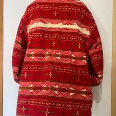 PIKO フリースボアジャケット 【古着】メンズM （レディースのハーフコートになりそう）の画像