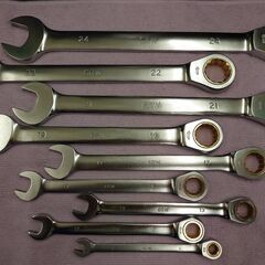 スーパーツール　SUPERTOOL　ギアレンチ９本セット　GRW900　廃盤品の画像