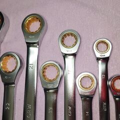 スーパーツール　SUPERTOOL　ギアレンチ９本セット　GRW900　廃盤品の画像